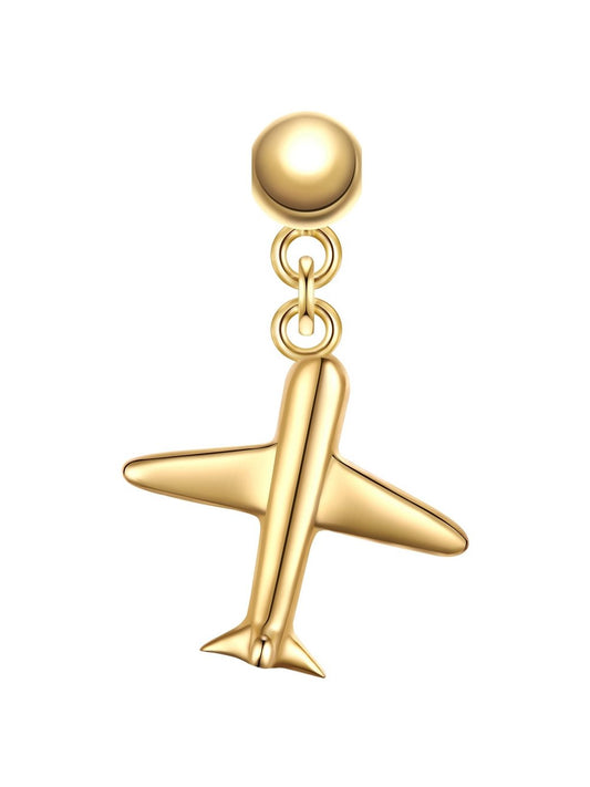 Glanzstücke München Charm-Flugzeug Damen Sterlingsilber