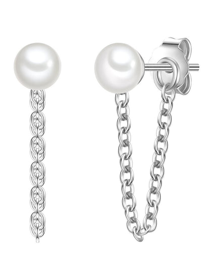 Glanzstücke München Ohrstecker Damen Sterlingsilber