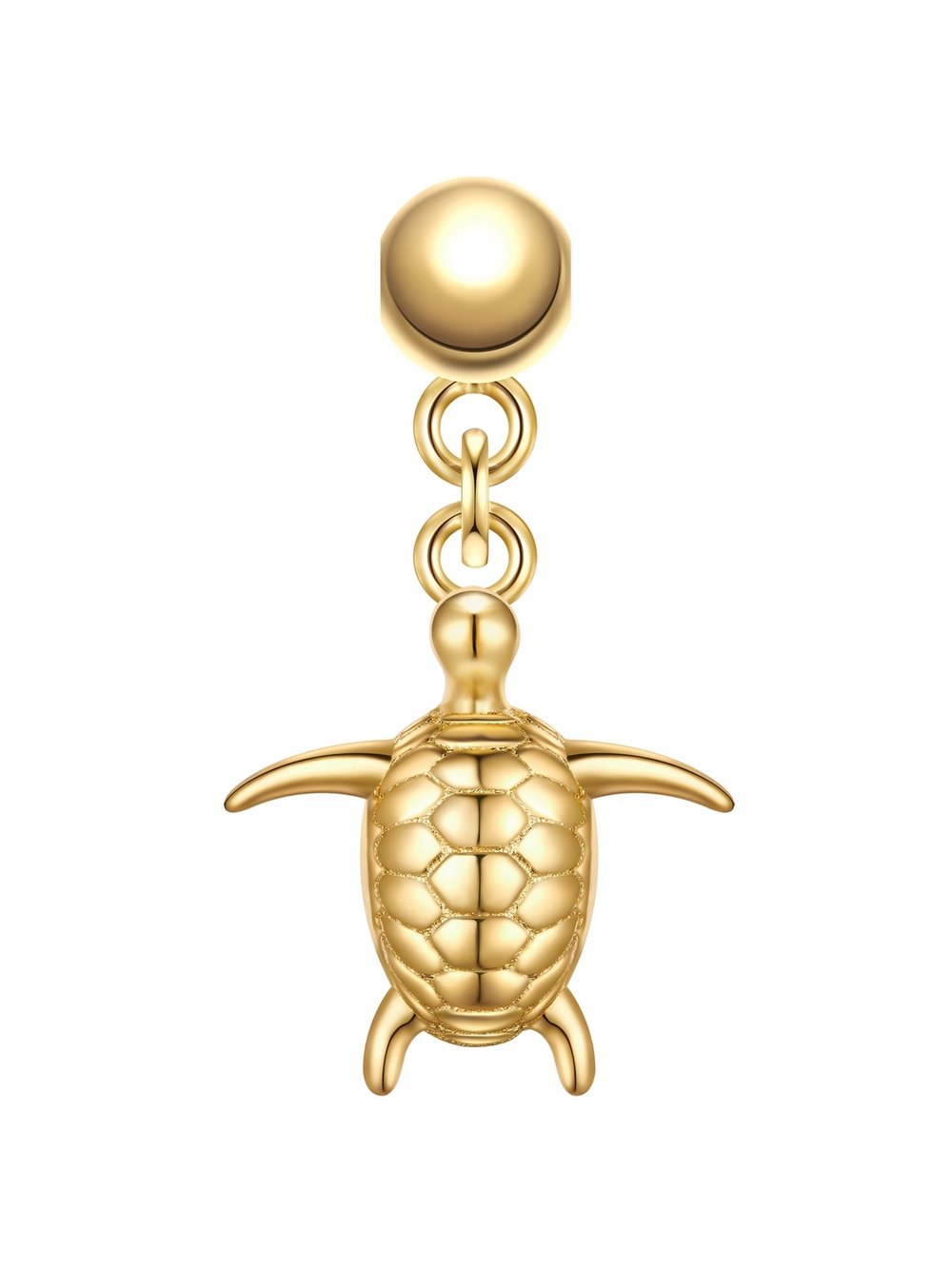 Glanzstücke München Charm-Schildkröte Damen Sterlingsilber