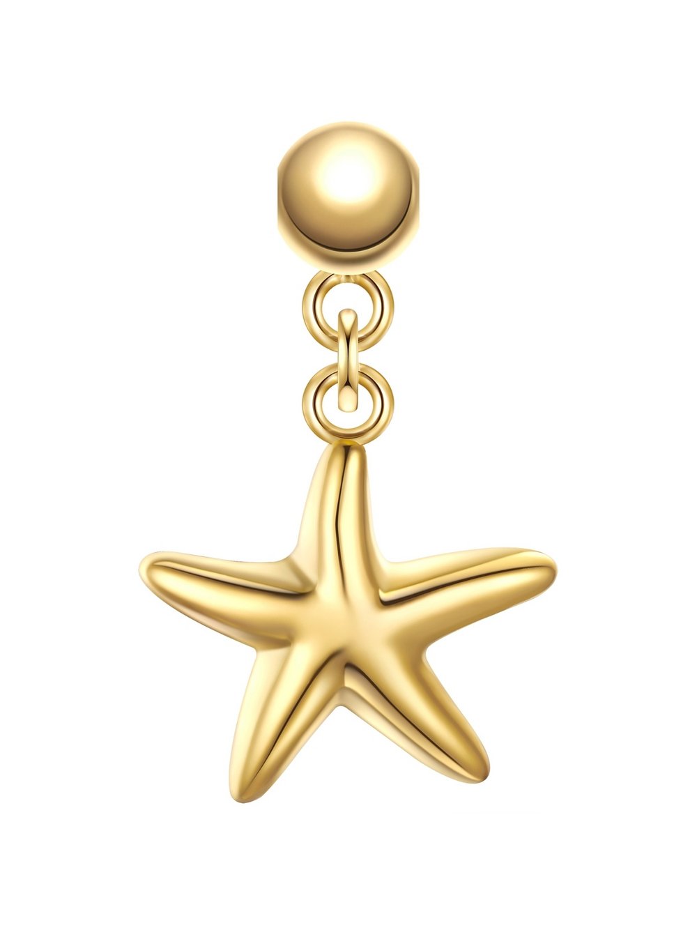 Glanzstücke München Charm-Seestern Damen Sterlingsilber