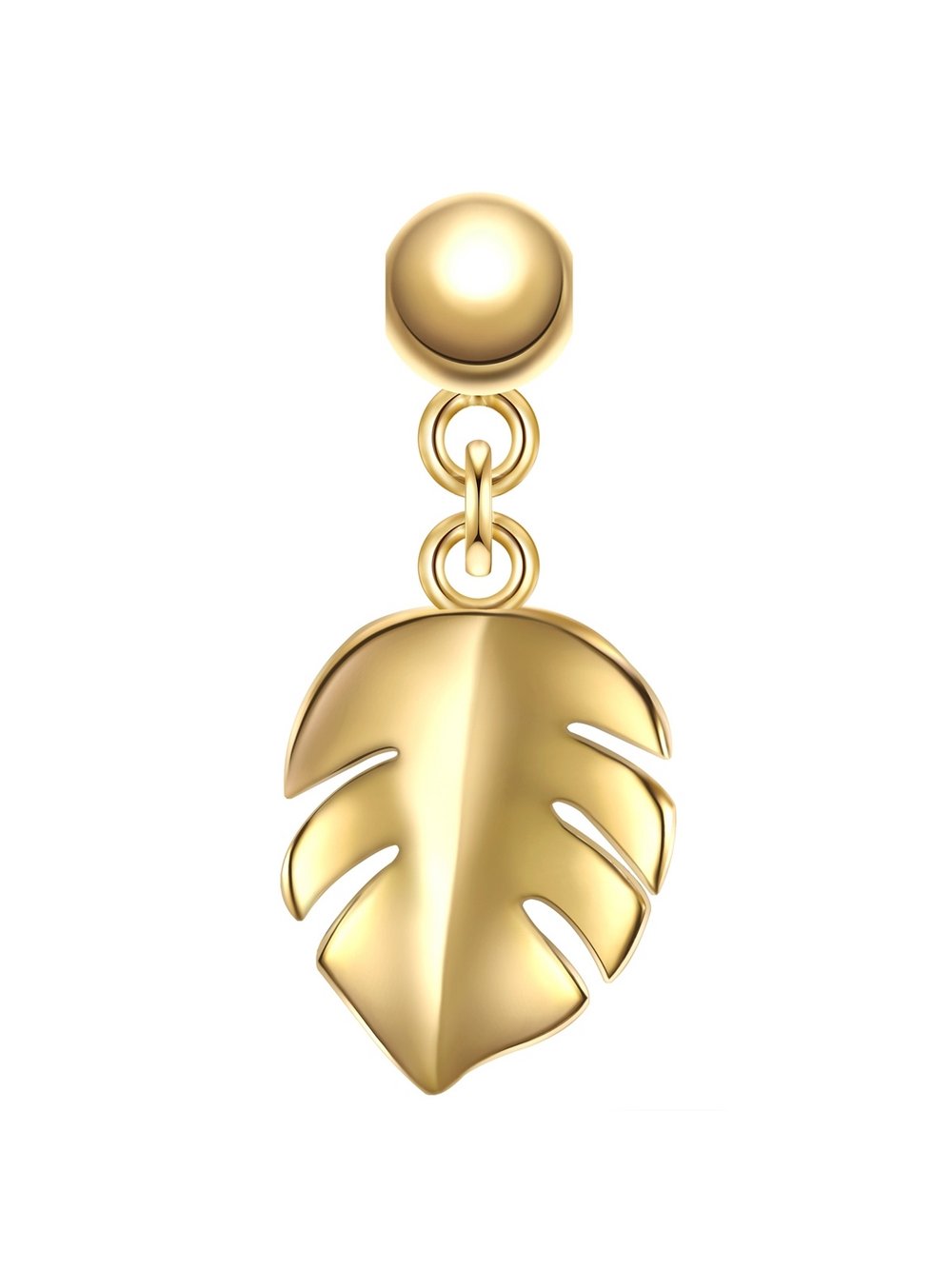 Glanzstücke München Charm-Blatt Damen Sterlingsilber