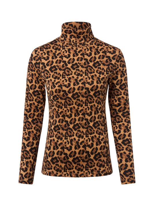 brookshire Langarmshirt Damen Baumwolle gemustert