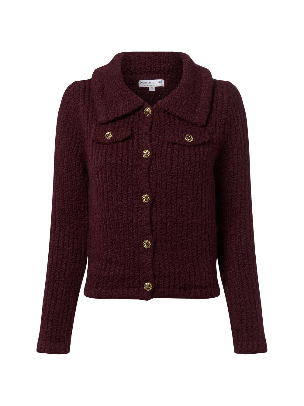 Marie Lund Strickjacke mit Wollanteil Damen Wolle