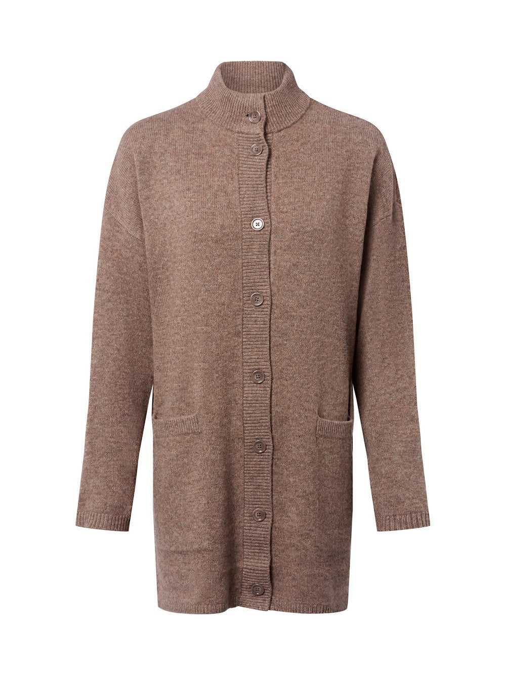 Franco Callegari Strickjacke aus Merinowolle Damen meliert