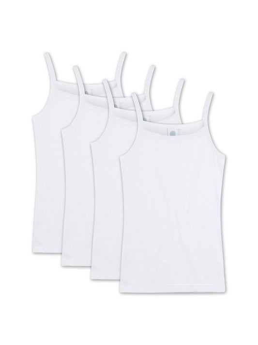 Sanetta Unterhemd 4er Pack Mädchen Baumwolle