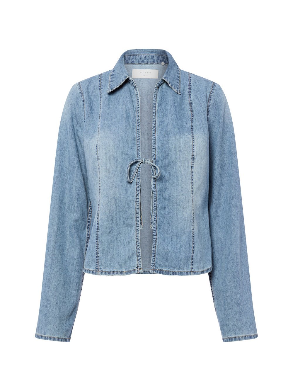 Noisy May Jeansbluse Damen Baumwolle