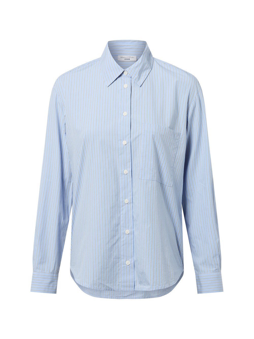 Marc O'Polo Denim Hemdbluse Damen Baumwolle gestreift