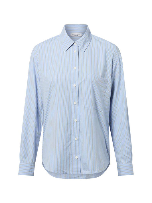 Marc O'Polo Denim Hemdbluse Damen Baumwolle gestreift