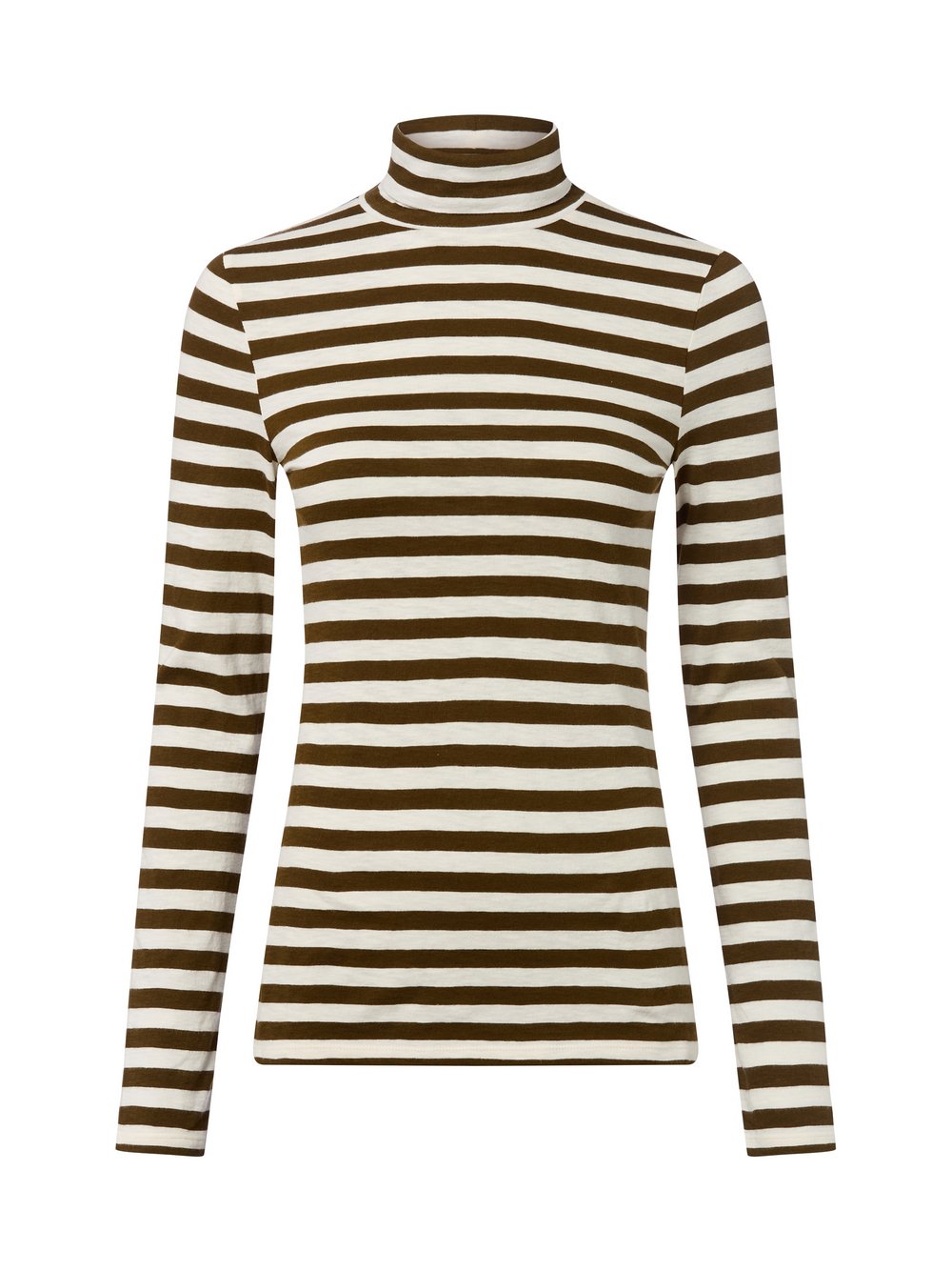 Marc O'Polo Denim Rollkragenshirt Damen Baumwolle gestreift