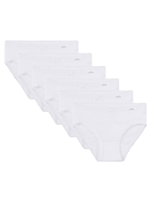 Sanetta Slip 6er Pack Mädchen Baumwolle