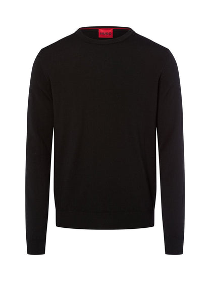 HUGO Strickpullover aus Schurwolle Herren