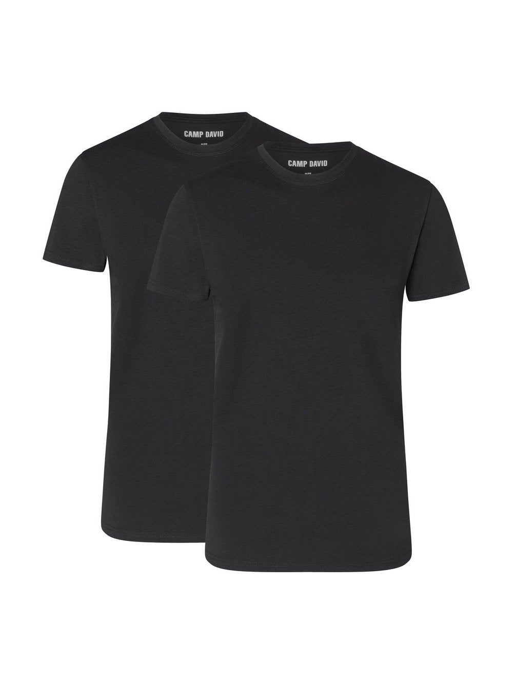 Camp David T-Shirt 2er Pack Herren Baumwolle