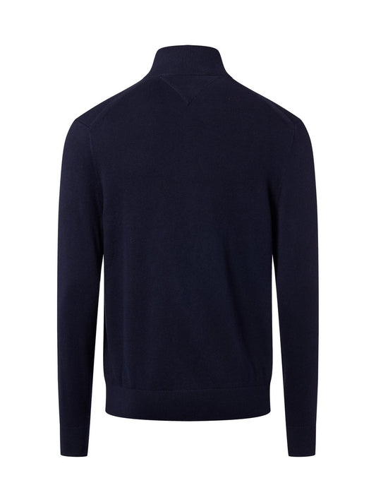 Tommy Hilfiger Strickjacke mit Cashmere-Anteil Herren Baumwolle