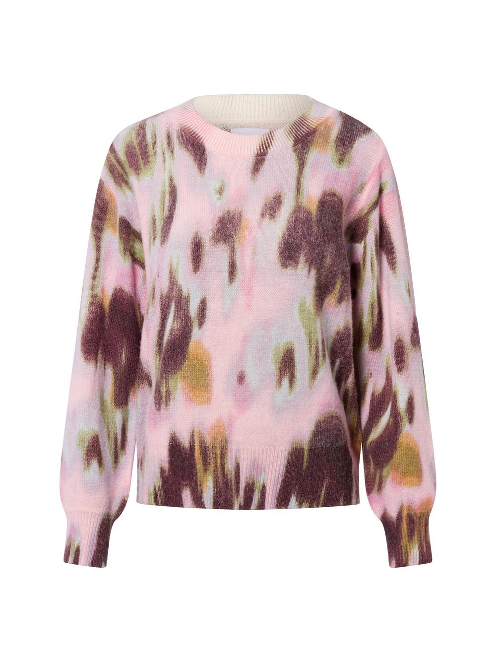 Nümph Strickpullover Damen Feinstrick gemustert