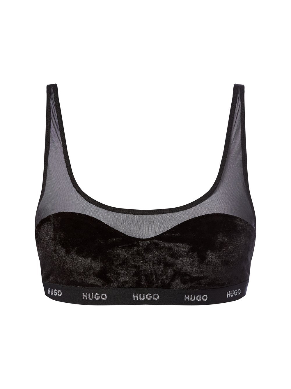 HUGO Bralette Damen Samt