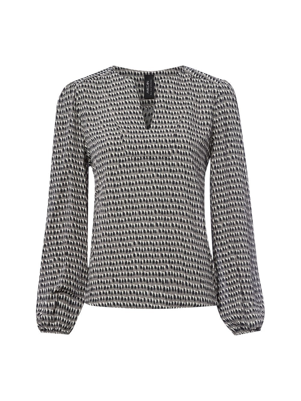 Marc Cain Blusenshirt Damen Viskose gemustert