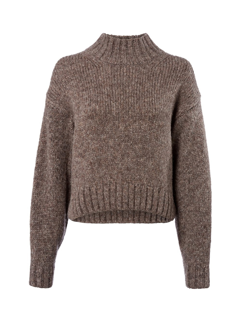 Marc Cain Strickpullover mit Alpaka-Anteil Damen Grobstrick meliert