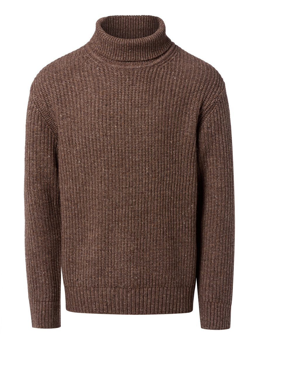 Selected Rollkragenpullover Herren Wolle meliert