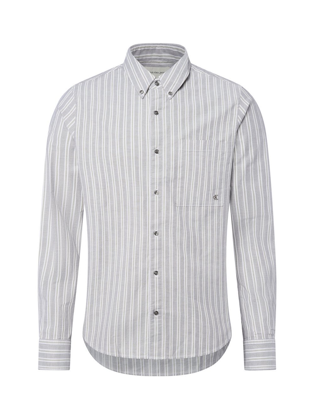 Calvin Klein Jeans Hemd Herren Comfort Fit Baumwolle gestreift