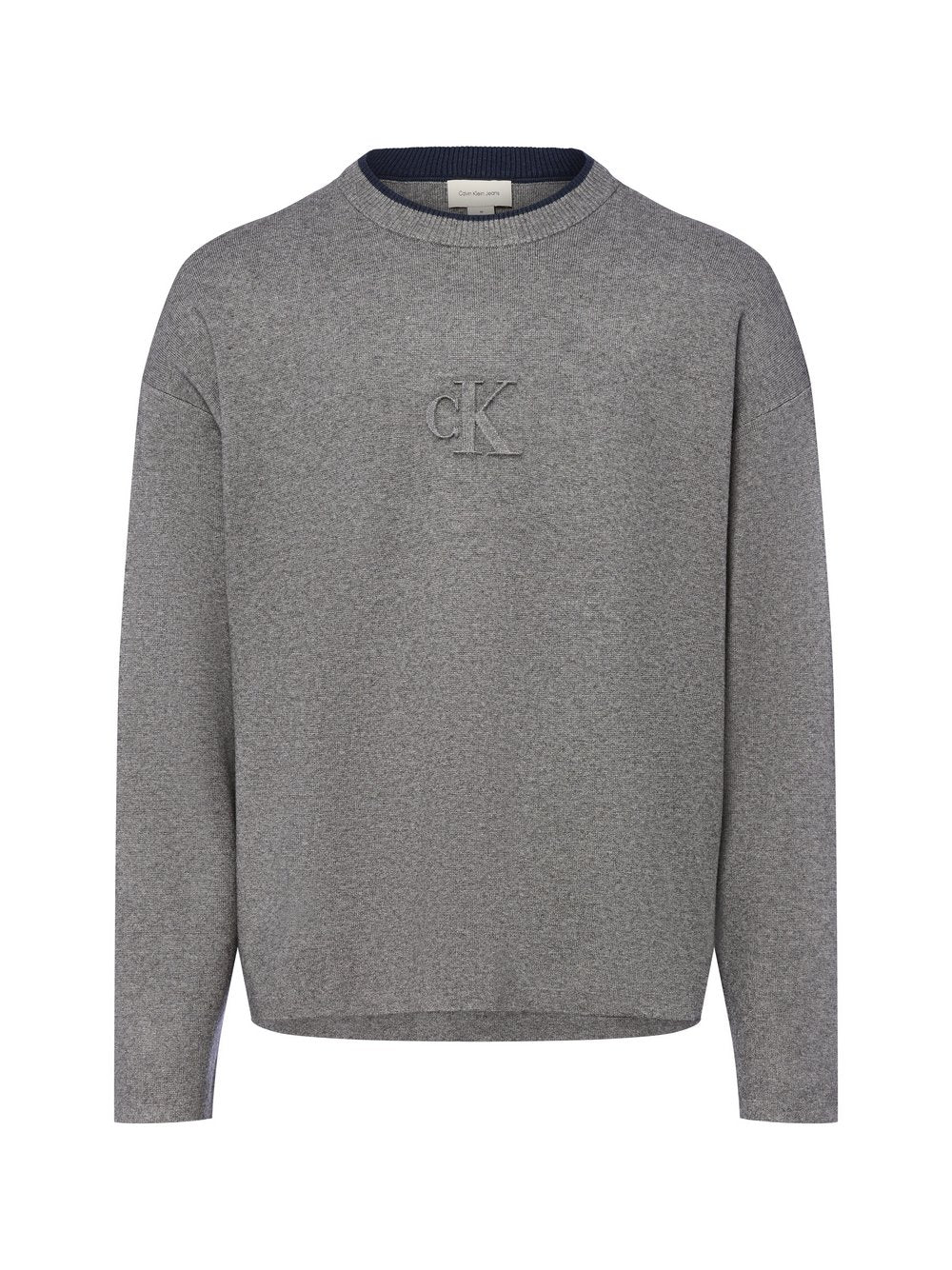 Calvin Klein Jeans Strickpullover Herren Feinstrick meliert