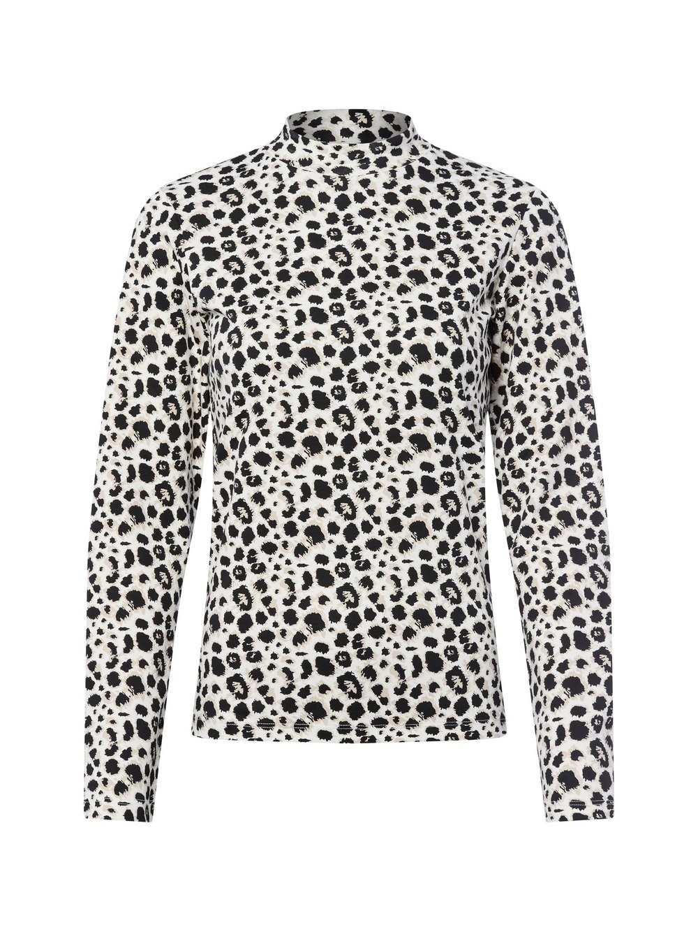 Marie Lund Langarmshirt Damen Baumwolle gemustert