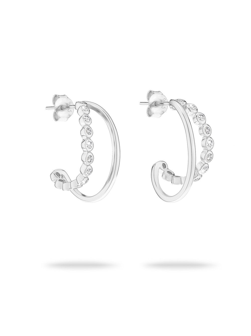 Tamaris Ohrringe Damen Sterlingsilber roségold