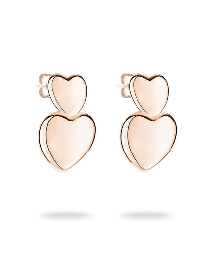 Tamaris Ohrringe Damen Edelstahl roségold