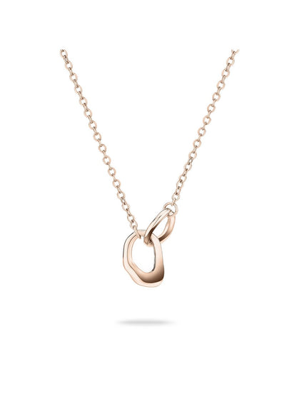Tamaris Halskette Damen Edelstahl roségold