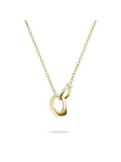 Tamaris Halskette Damen Edelstahl roségold