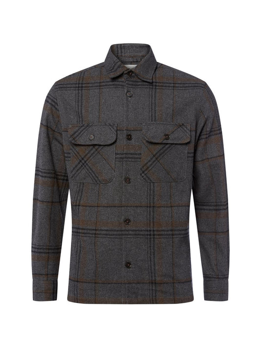 Jack & Jones Overshirt Herren Regular Fit Baumwolle kariert