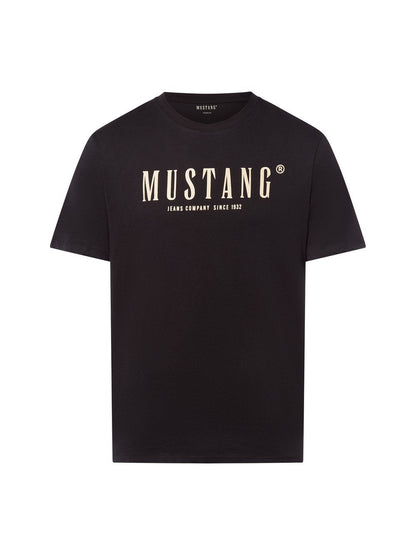 Mustang T-Shirt Herren Baumwolle bedruckt