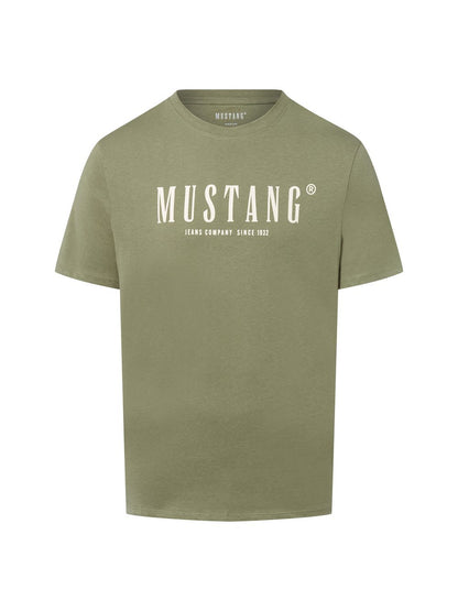 Mustang T-Shirt Herren Baumwolle bedruckt