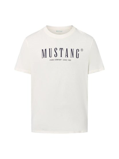 Mustang T-Shirt Herren Baumwolle bedruckt