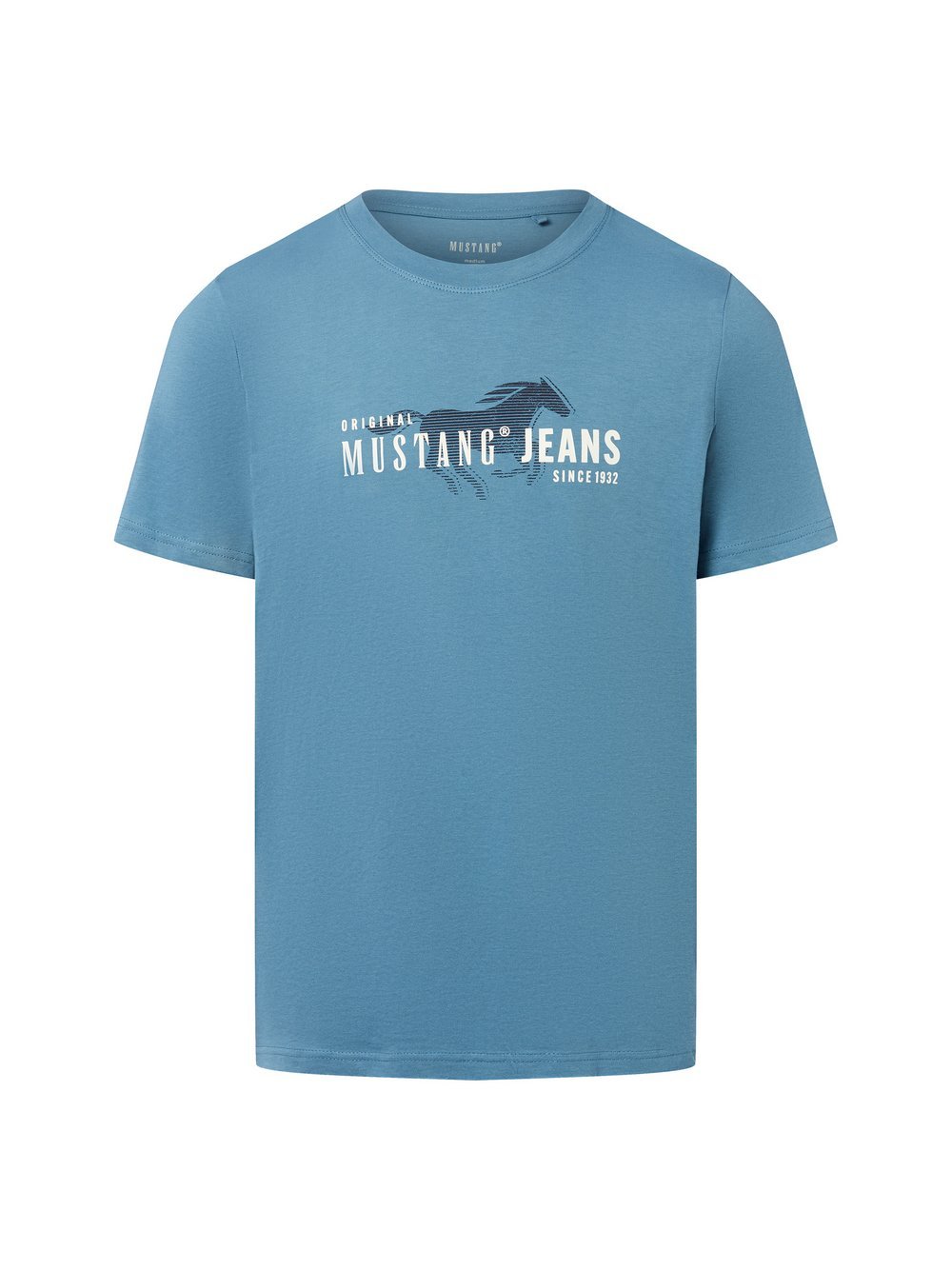 Mustang T-Shirt Herren Baumwolle bedruckt