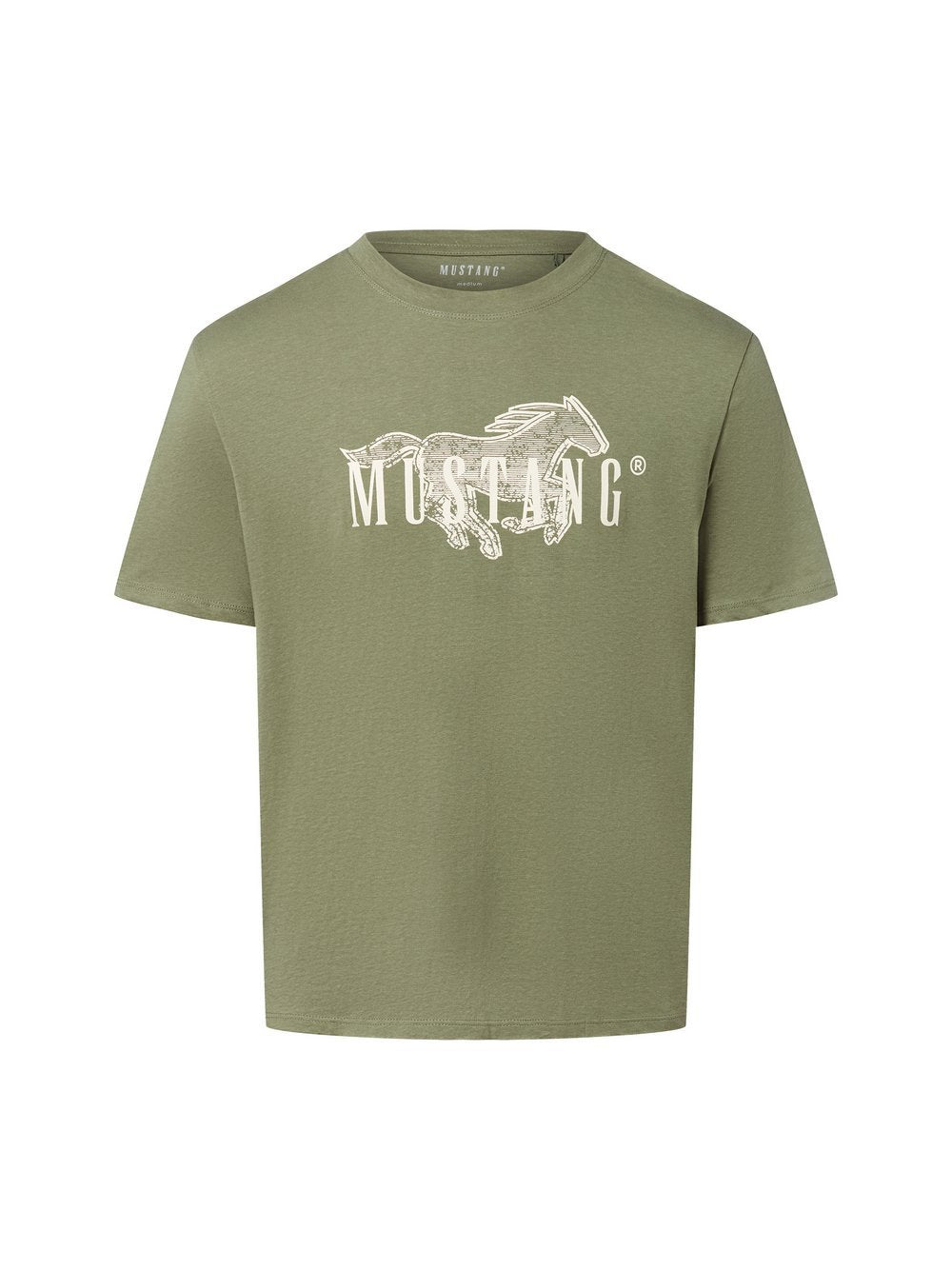 Mustang T-Shirt Herren Baumwolle bedruckt
