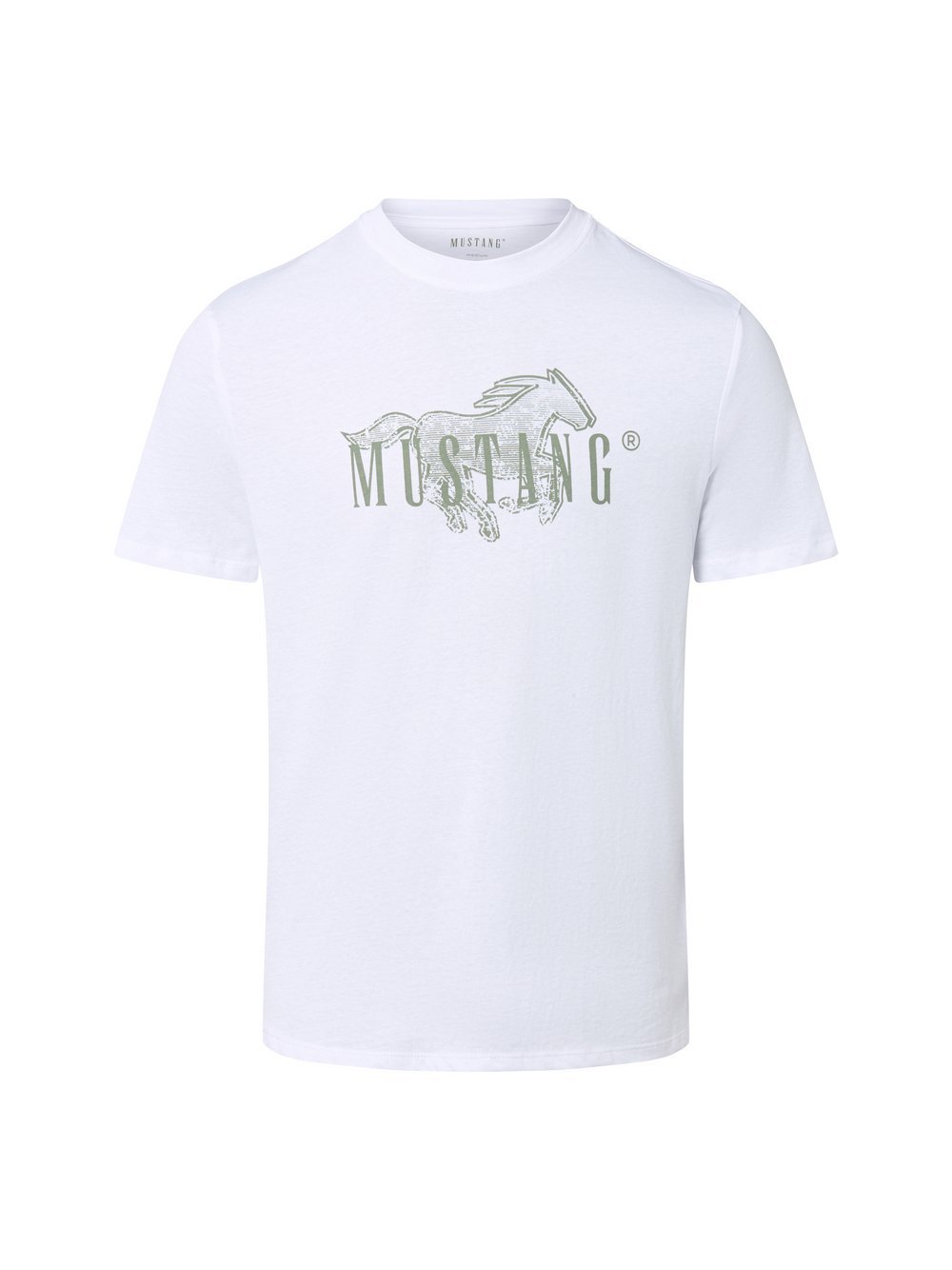 Mustang T-Shirt Herren Baumwolle bedruckt