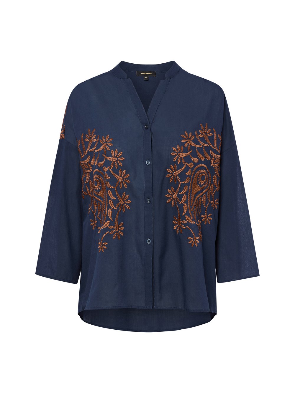 More & More Hemdbluse Damen Baumwolle