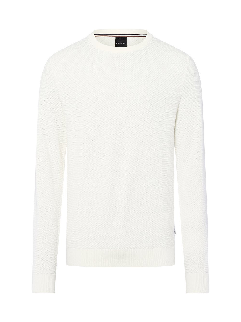 Bugatti Strickpullover mit Cashmere-Anteil Herren Baumwolle