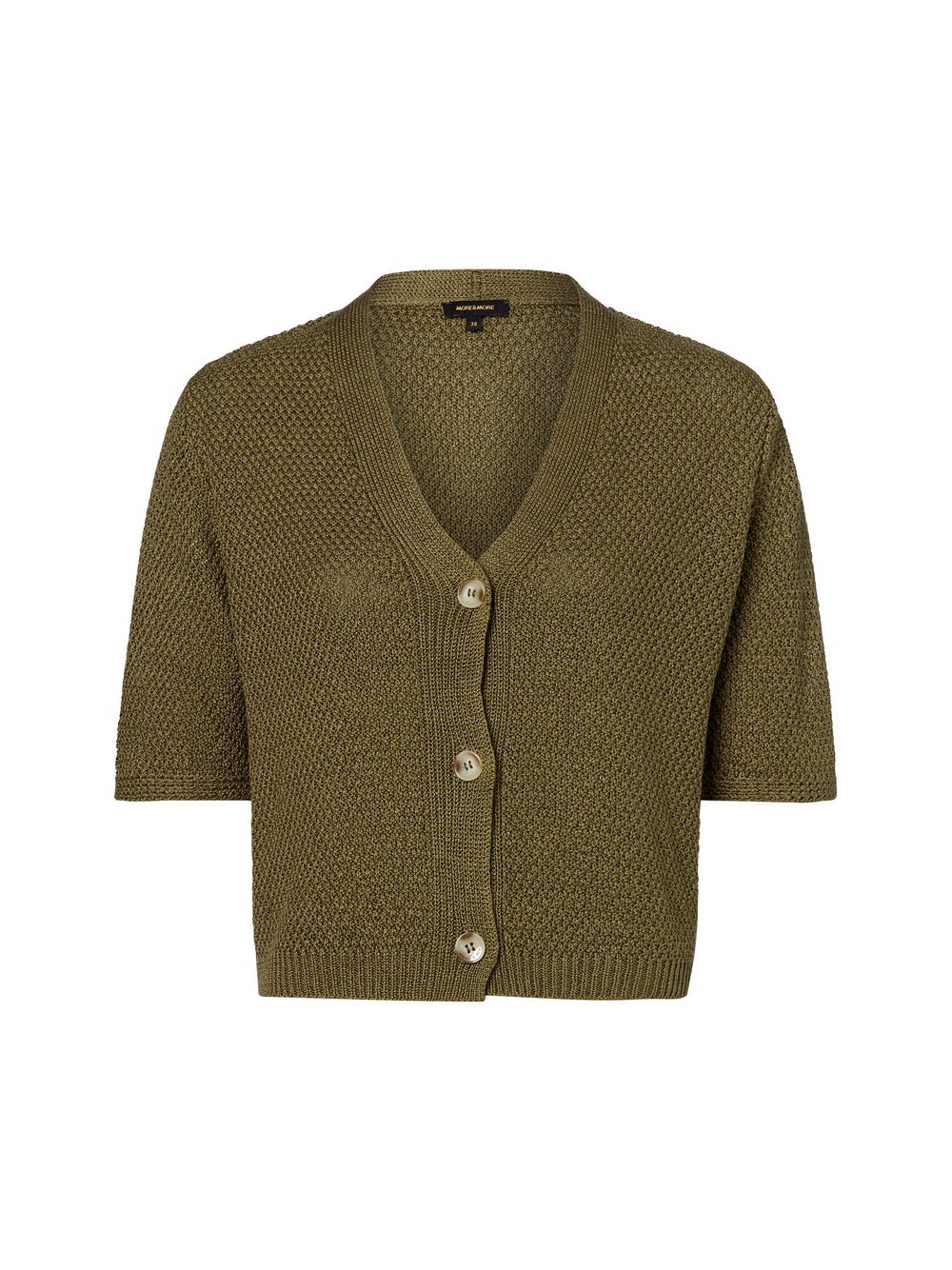 More & More Strickjacke Damen Grobstrick strukturiert