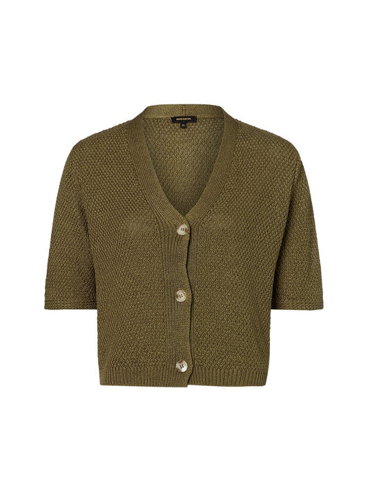 More & More Strickjacke Damen Grobstrick strukturiert