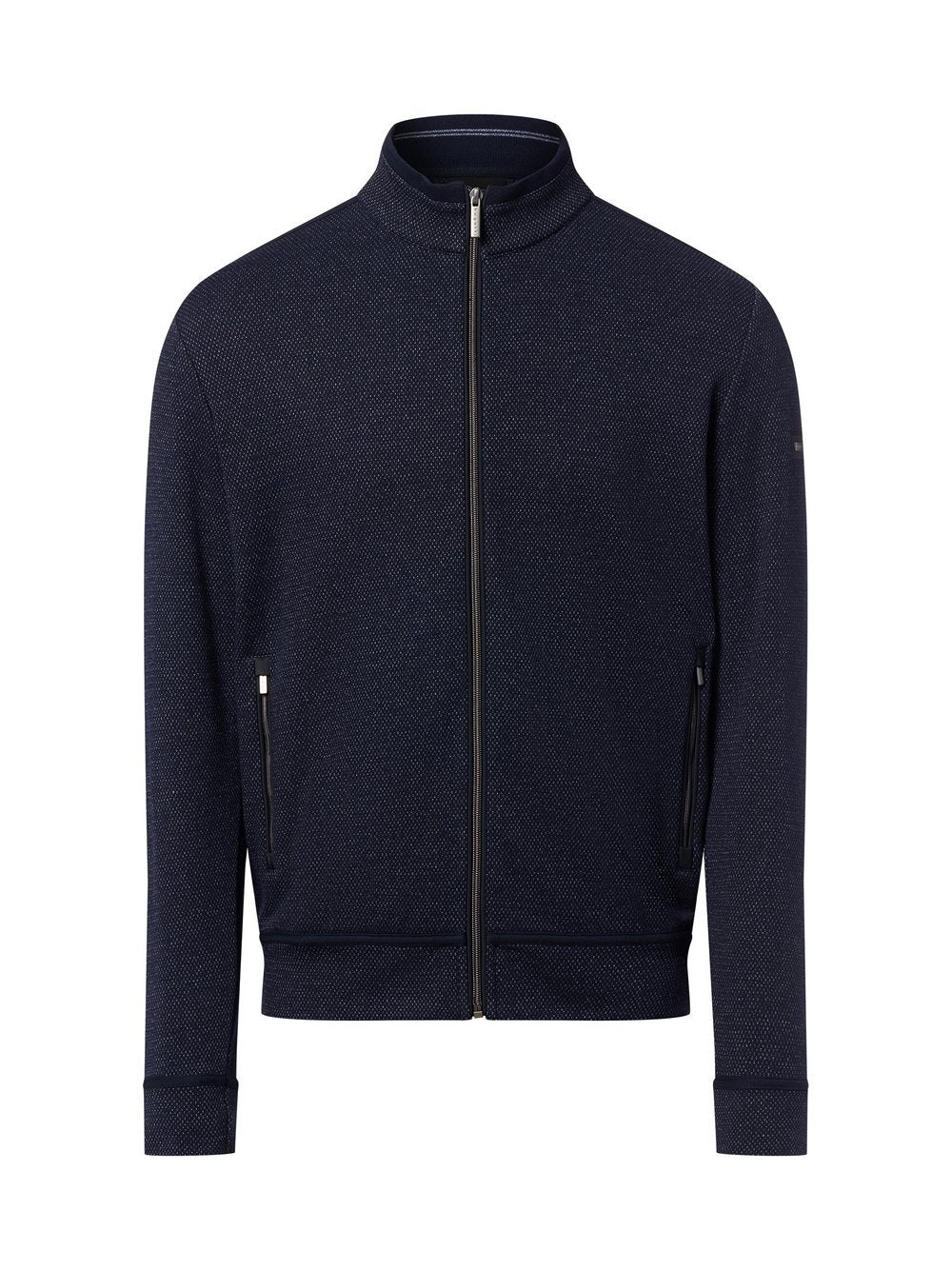 Bugatti Sweatjacke Herren Baumwolle gemustert