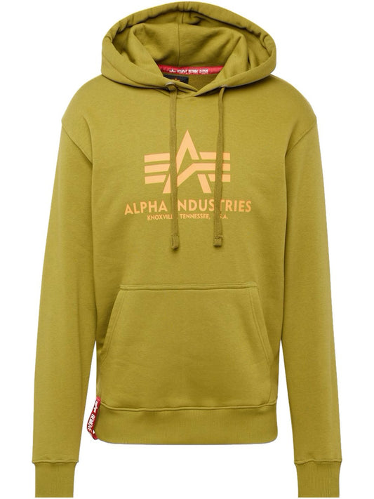 Alpha Industries Kapuzenpullover Herren Baumwolle bedruckt