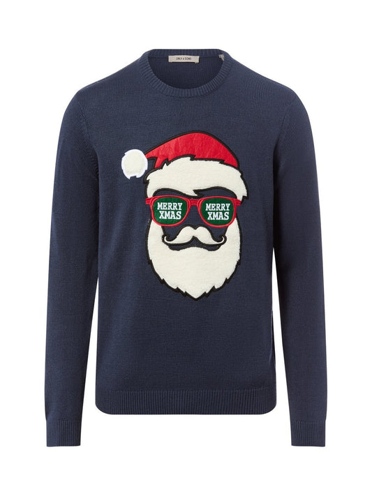 Only&Sons Strickpullover Herren Feinstrick strukturiert