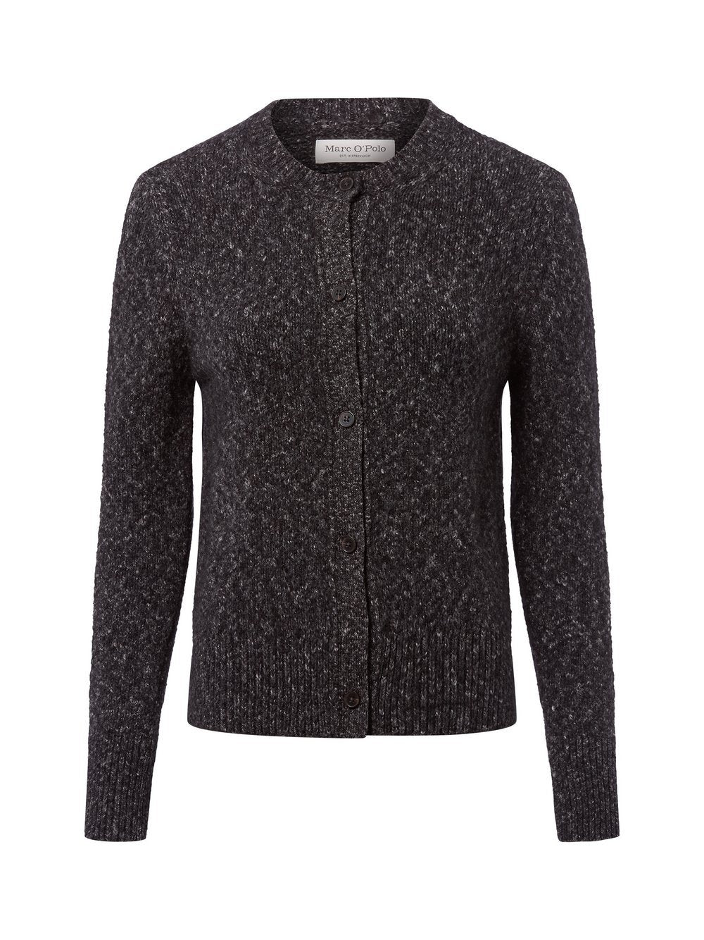 Marc O'Polo Strickjacke mit Alpakaanteil Damen Baumwolle meliert