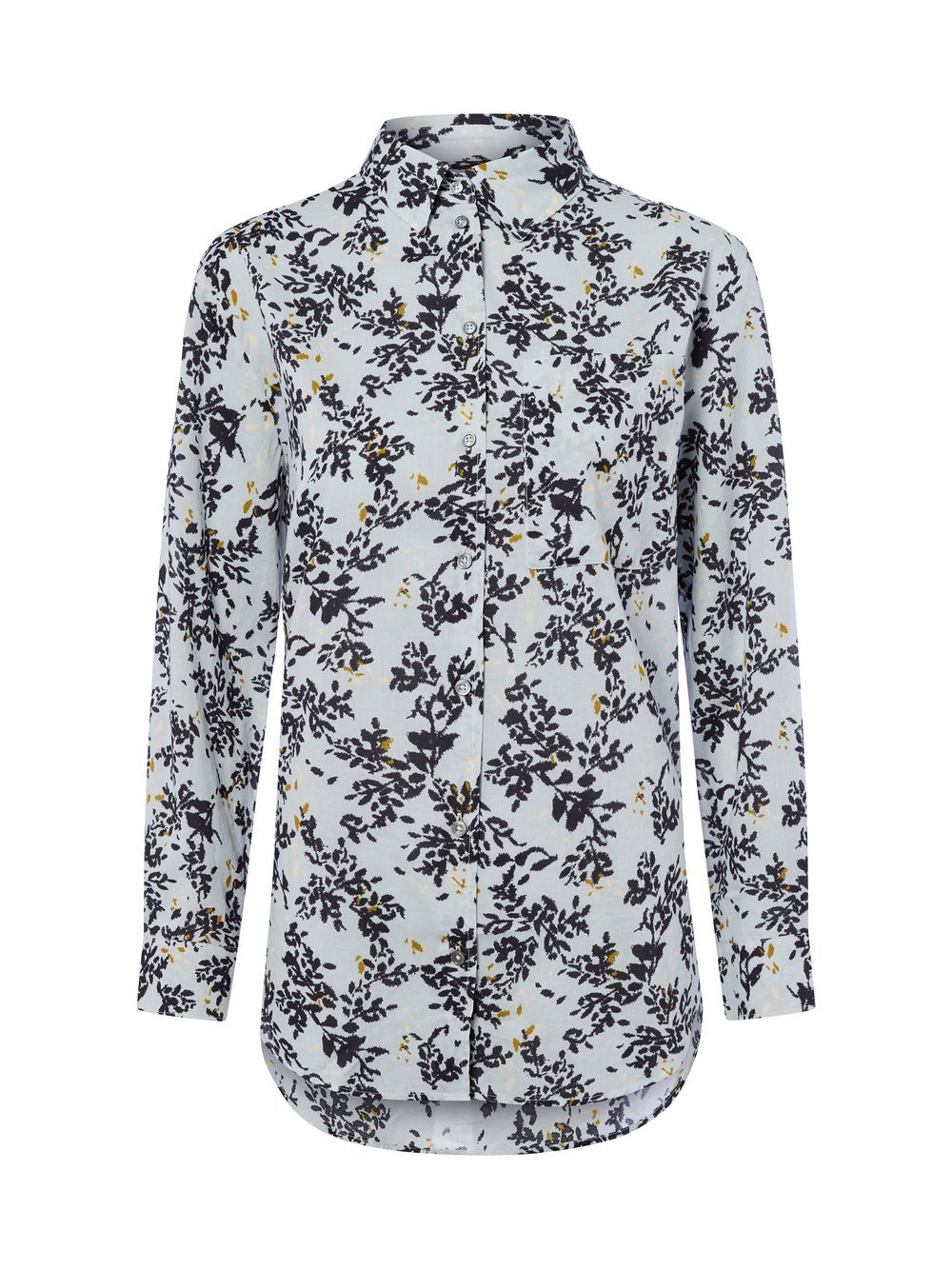 Marc O'Polo Hemdbluse Damen Baumwolle gemustert