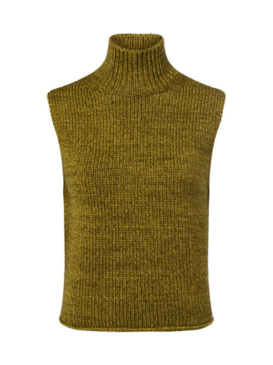 Marc O'Polo Strickpullunder Damen Wolle meliert