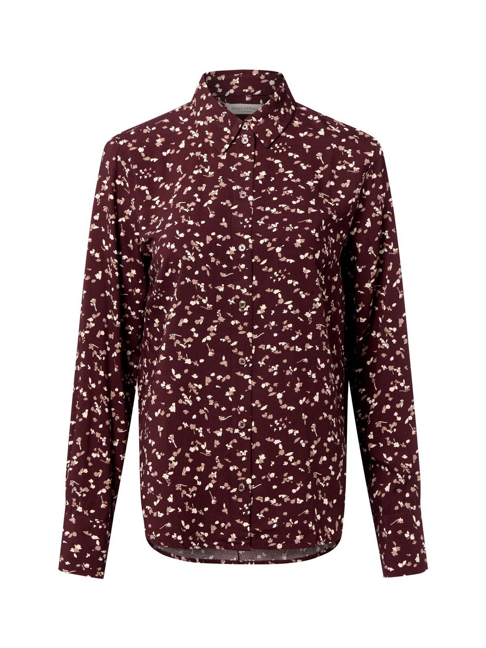 Marc O'Polo Hemdbluse Damen Viskose gemustert