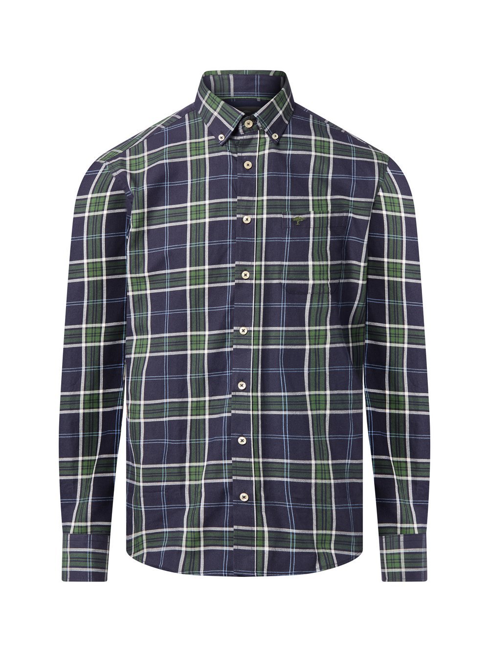 Fynch-Hatton Hemd Herren Modern Fit Baumwolle kariert