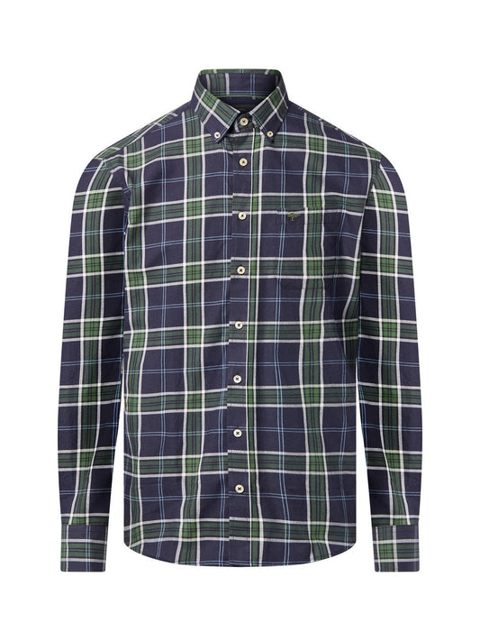 Fynch-Hatton Hemd Herren Modern Fit Baumwolle kariert