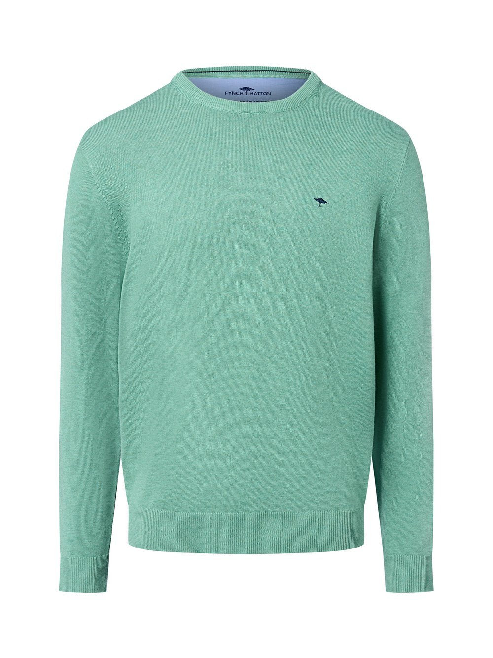 Fynch-Hatton Pullover Herren Baumwolle meliert